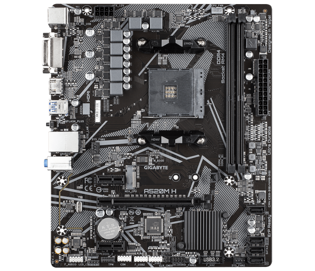 Gigabyte A520M H - 639802 - zdjęcie 3